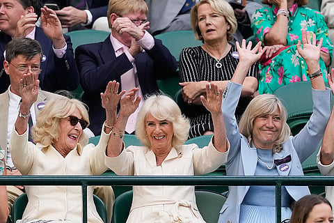 Britain's Queen Camilla